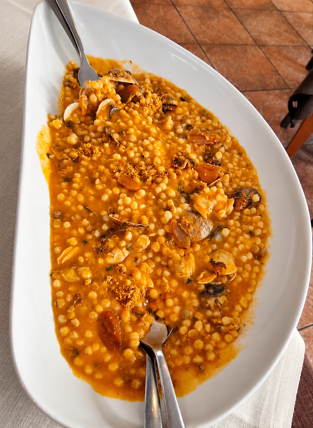Fregula ai frutti di mare